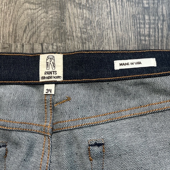 Hiroshi Kato - The Hammer Straight - Indigo Raw 14oz Selvedge - Picture 3 of 11